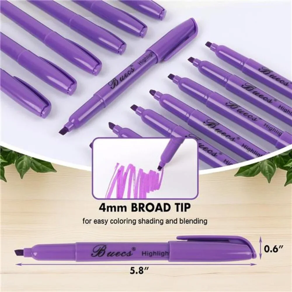 Kids 108 Pcs Highlighters Bulk Assorted Colors Pen Home‎ Office School Supplies